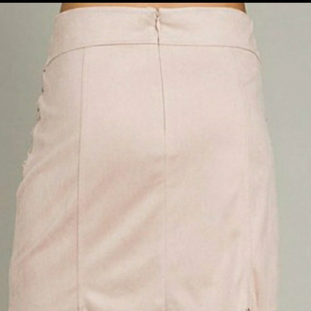 Blush Skirt with Front Tie - Picture 3 of 3